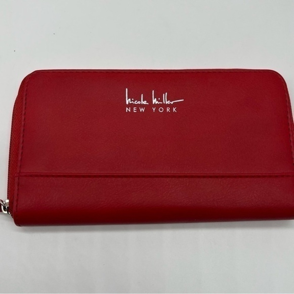 Nicole Miller red wallet